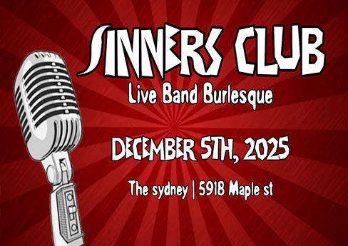 Sinners Club – Rock N’ Roll Burlesque
