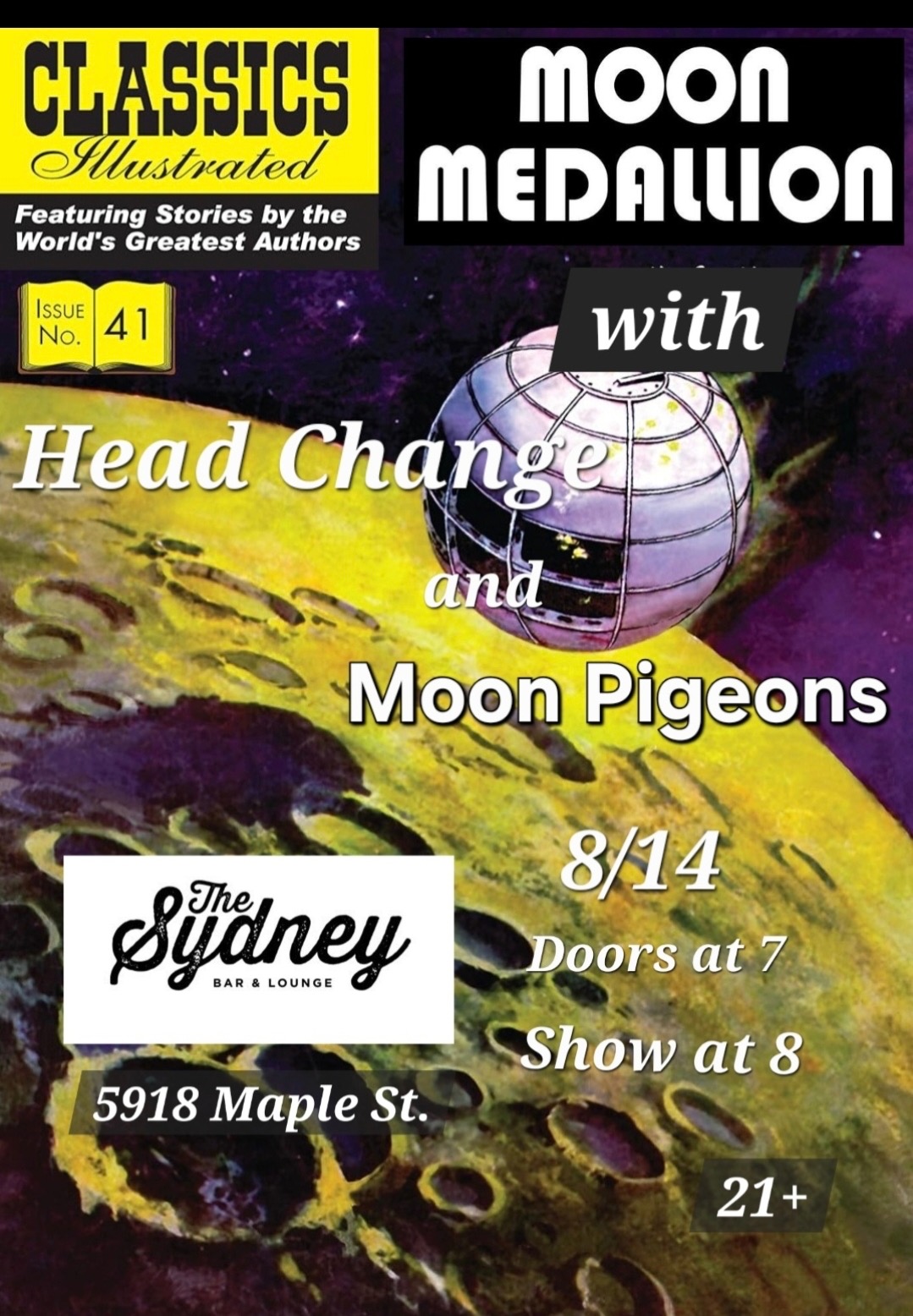 Moon medallion